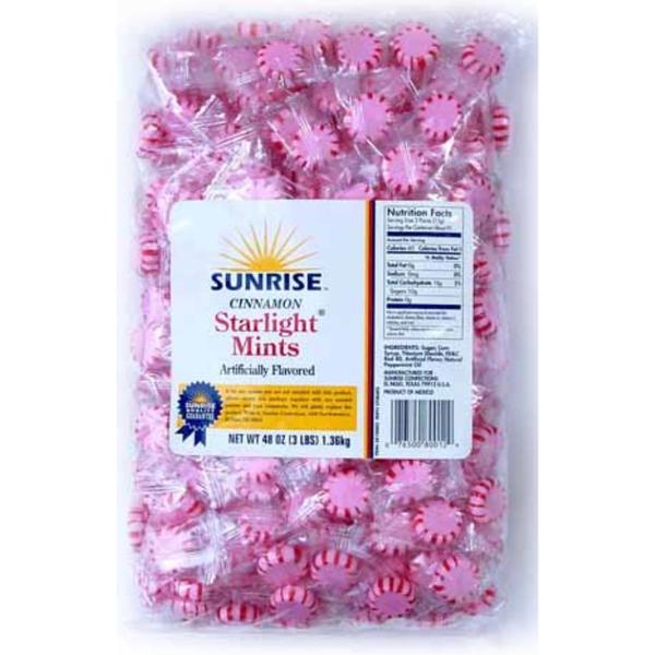 Sunrise Confections SC Cinn Starlight 3lbs Bag, PK8 S8148805